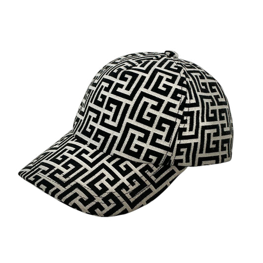 Balmain Jacquard Monogram Baseball Hat
