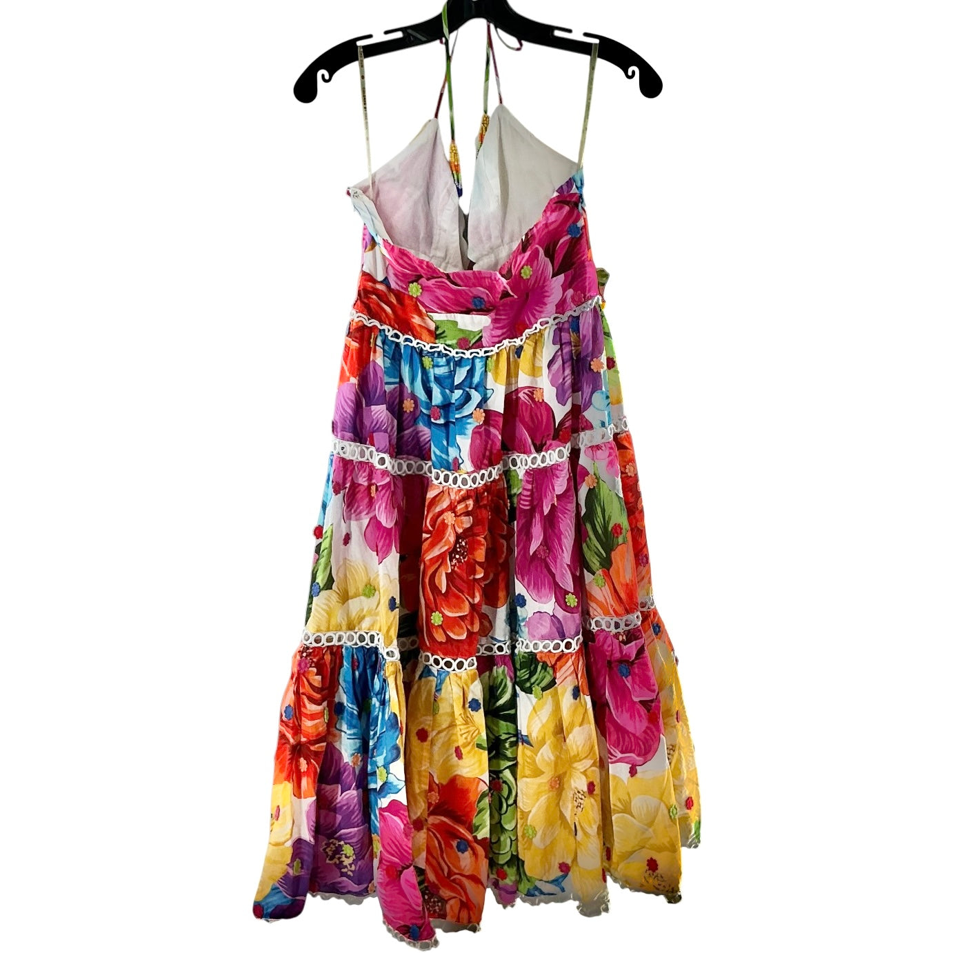 Farm Rio Rainbow Chita Flower Midi Dress