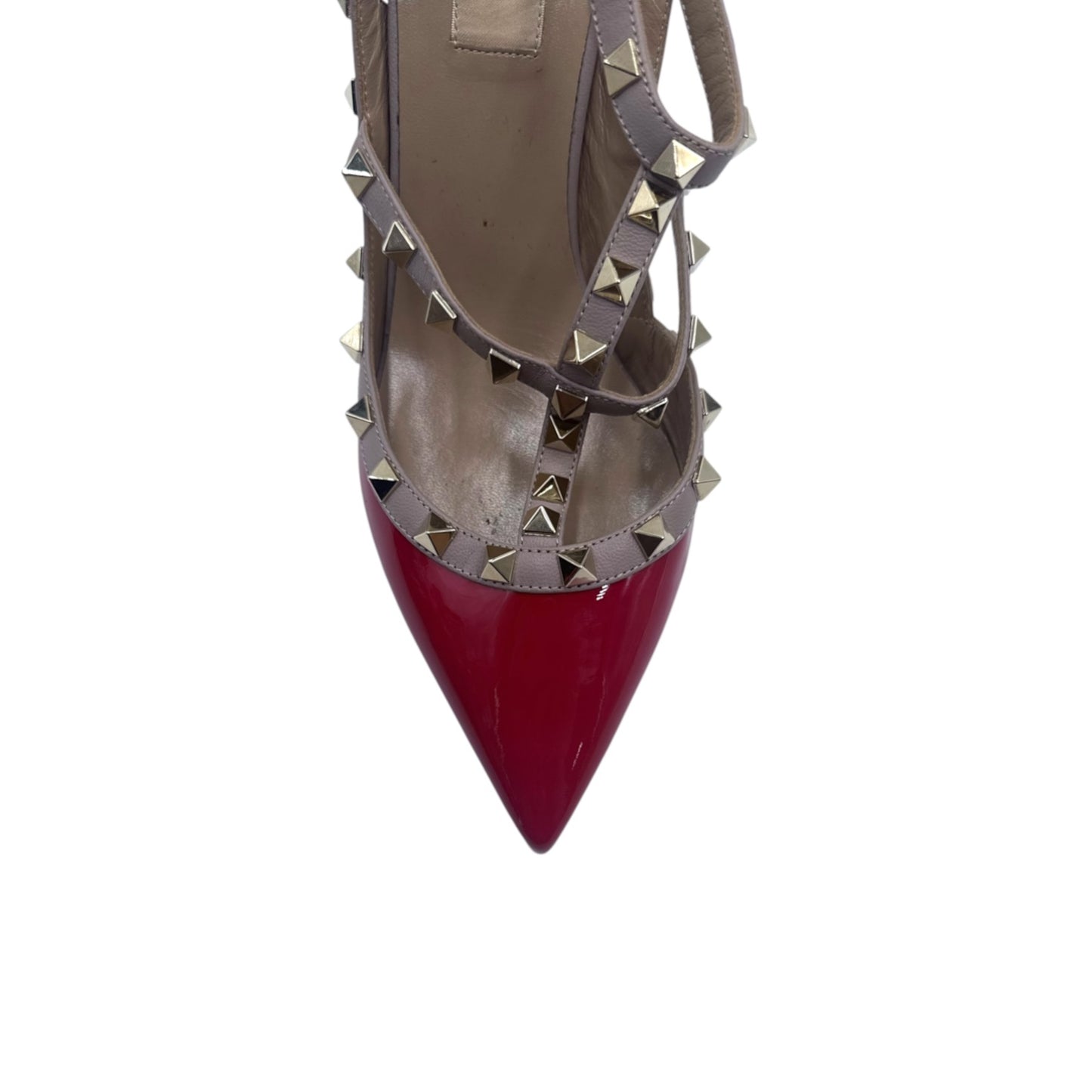 Valentino Garavani Rockstud Ankle Strap Pumps