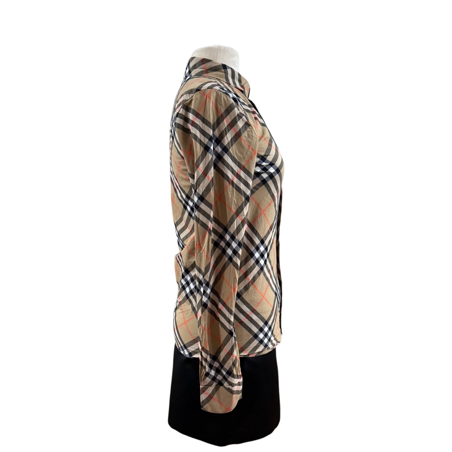 Burberry Check Button Up
