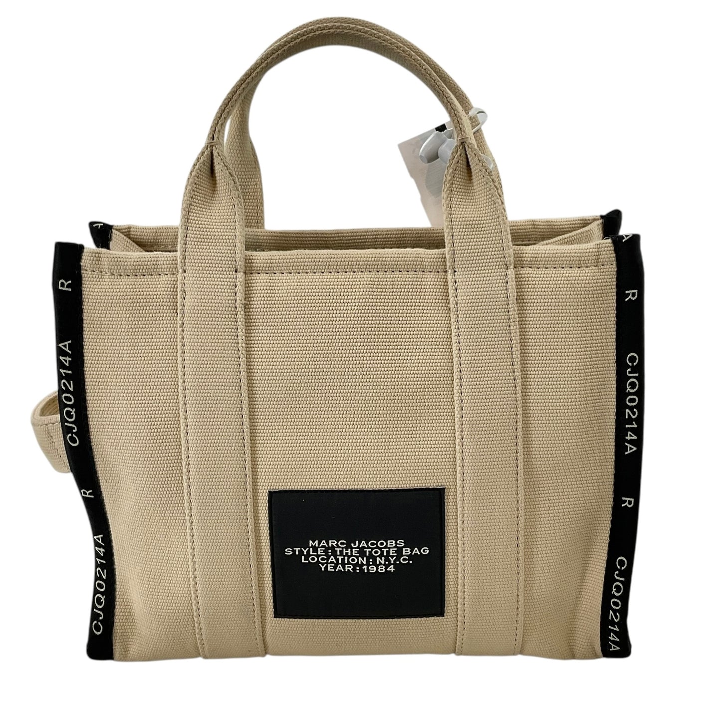 Marc Jacobs The Jacquard Small Tote Bag – Warm Sand / Beige