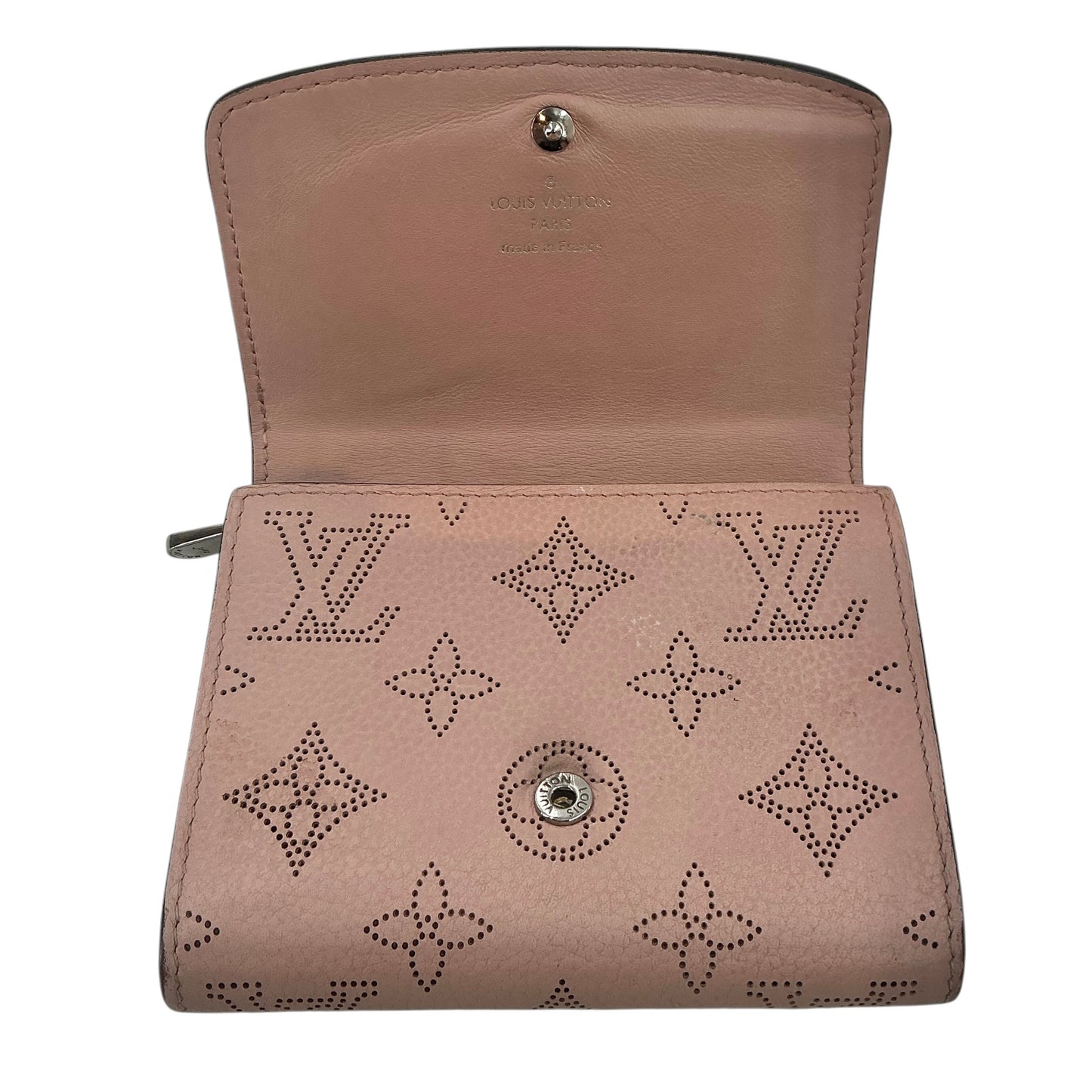 Louis Vuitton Monogram Mahina Iris Compact Wallet Magnolia
