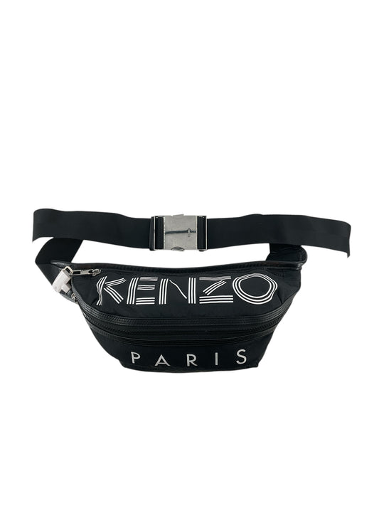 Kenzo Logo Print Nylon Belt Bag