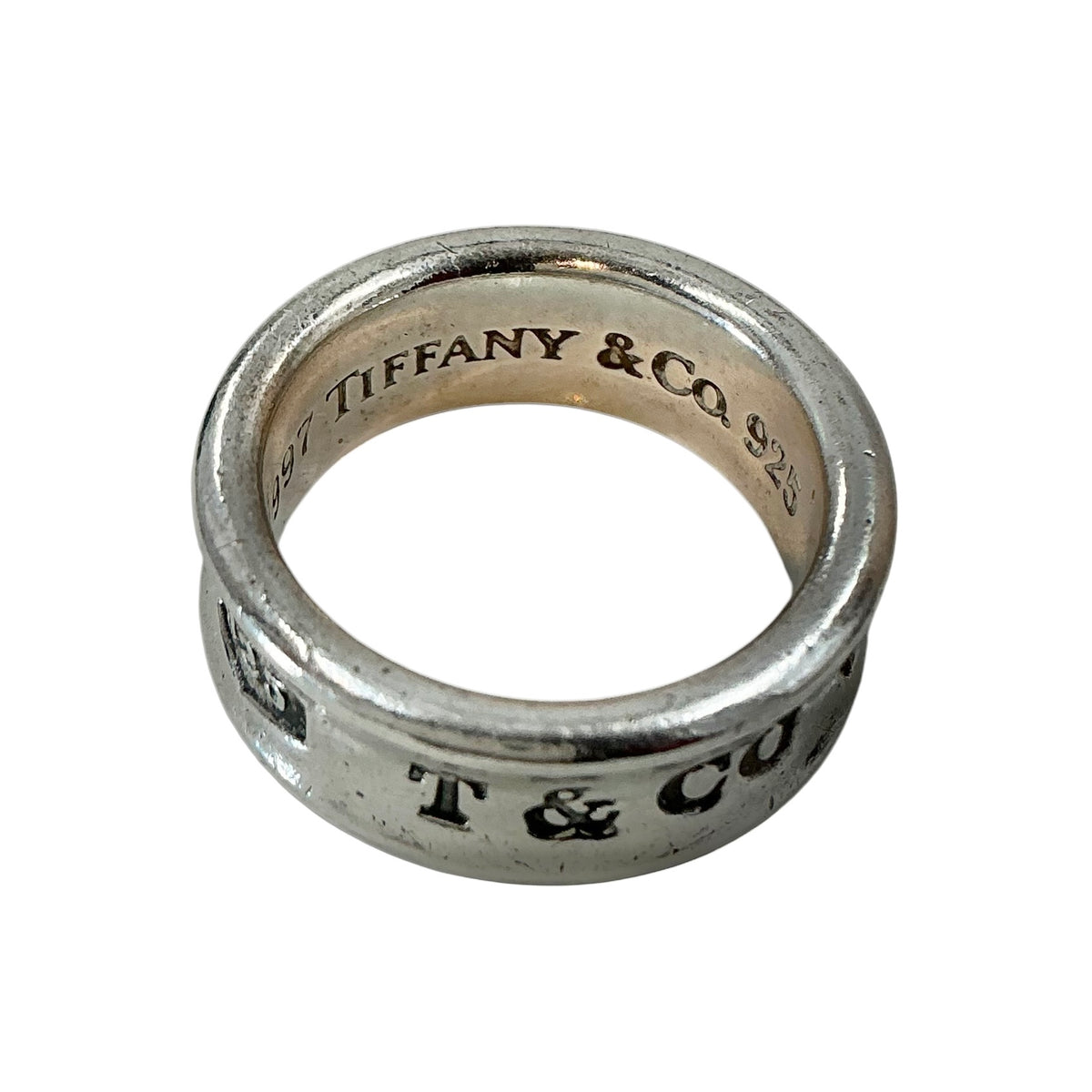 Tiffany & Co. Sterling Silver 1837 Classic Ring Band 925