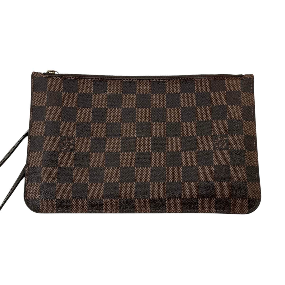 Louis Vuitton Damier Ebene Neverfull MM/GM Pochette Pouch