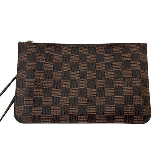 Louis Vuitton Damier Ebene Neverfull MM/GM Pochette Pouch