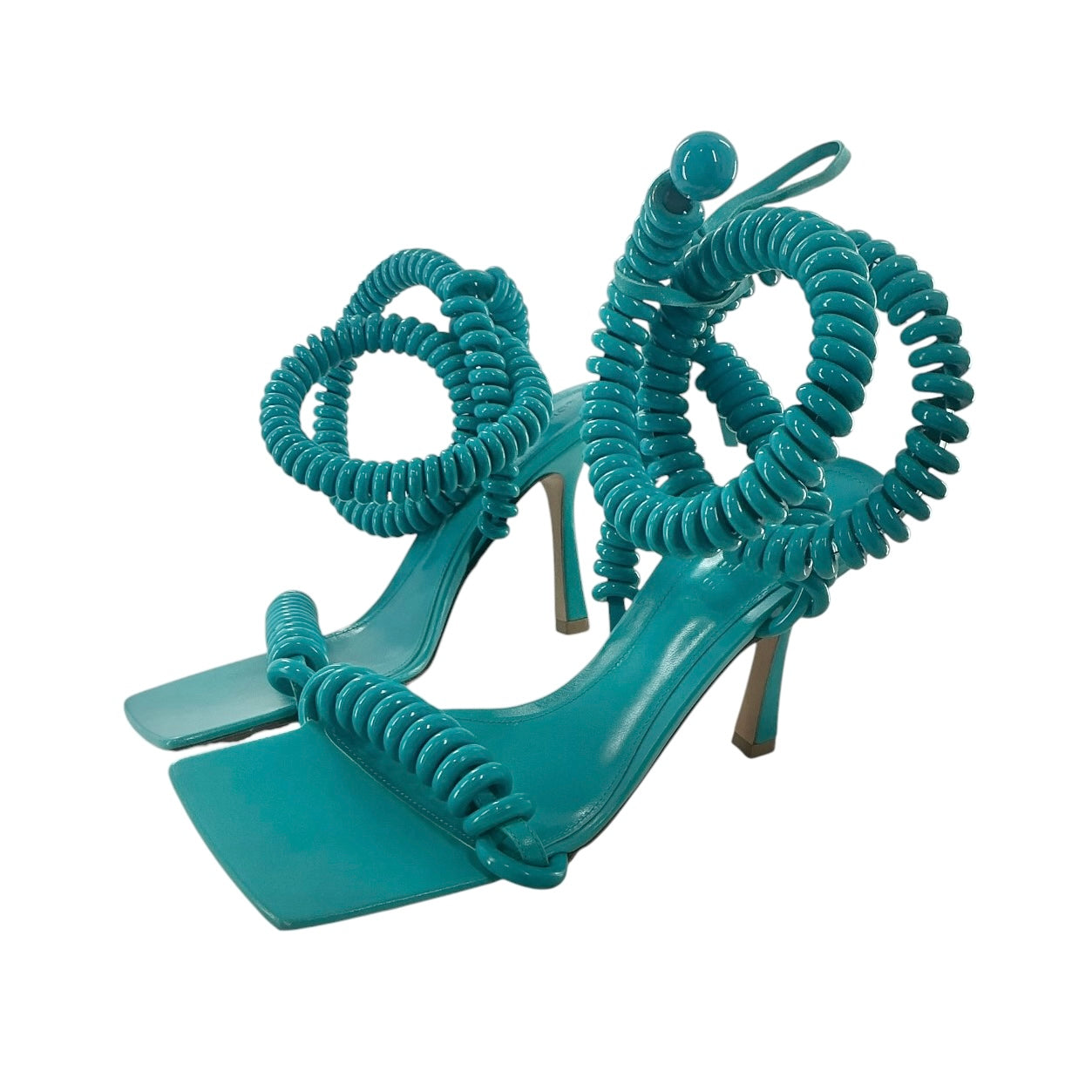 Bottega Veneta Wire Stretch High-Heel Sandals