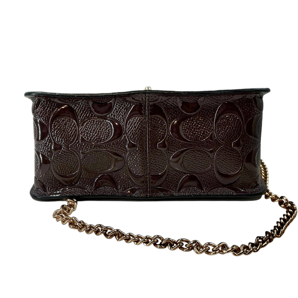 Coach Bowery Crossbody Bag in Signature Debossed Patent Leather