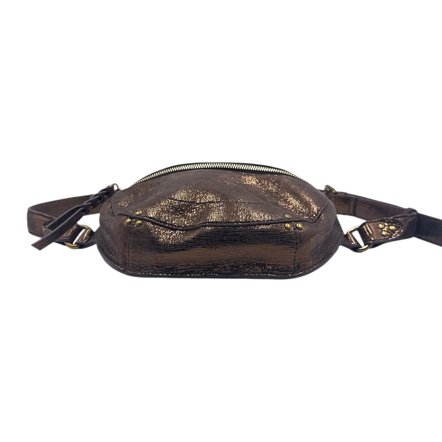 Jerome Dreyfuss Lino Lamé-Effect Metallic Belt Bag