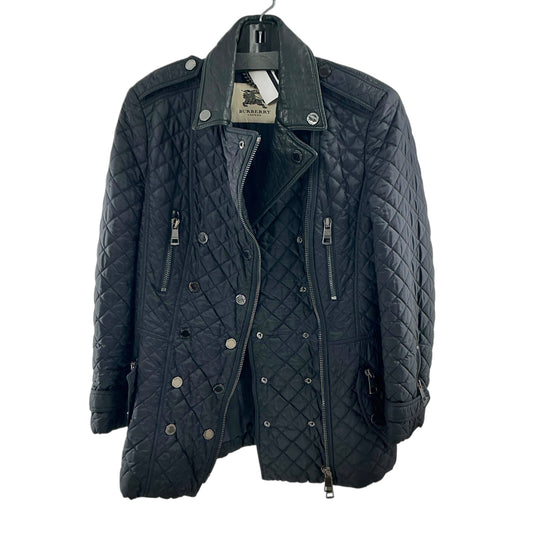 Burberry London Quilted Moto-Style Jacket