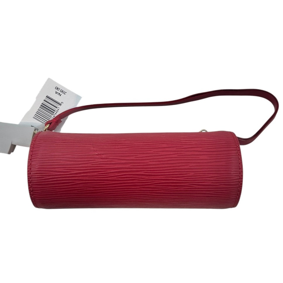 Louis Vuitton Red Epi Leather Papillon Pochette