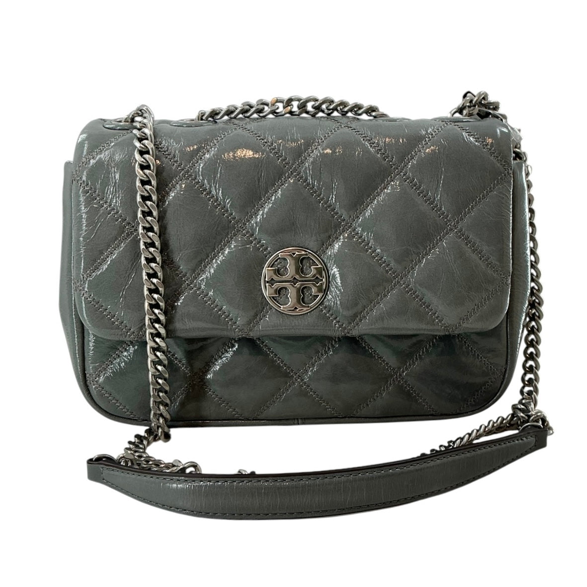 Tory Burch Willa Shine Small Shoulder Bag