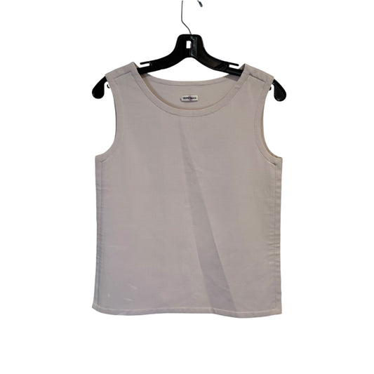 Hermes Ecru Linen Tank