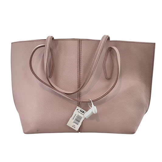 Tod's Joy Medium Pebbled Leather Tote Bag - Powder Pink