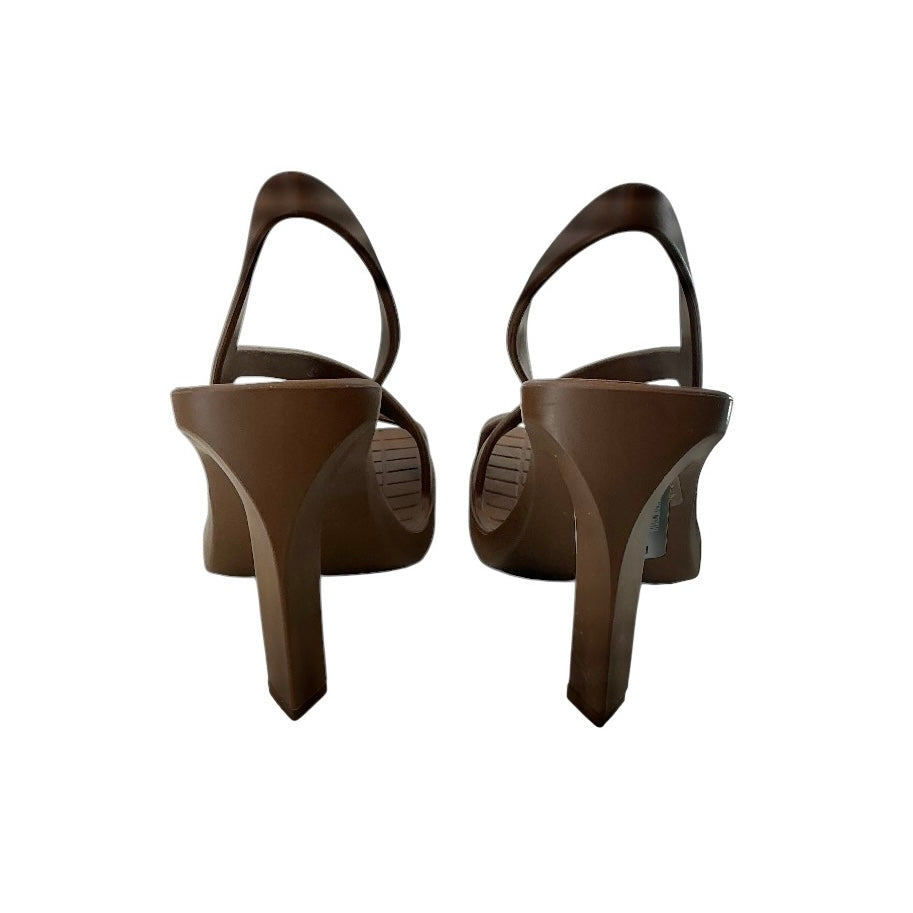 Bottega Veneta Jimbo Slingback Rubber Heeled Sandals