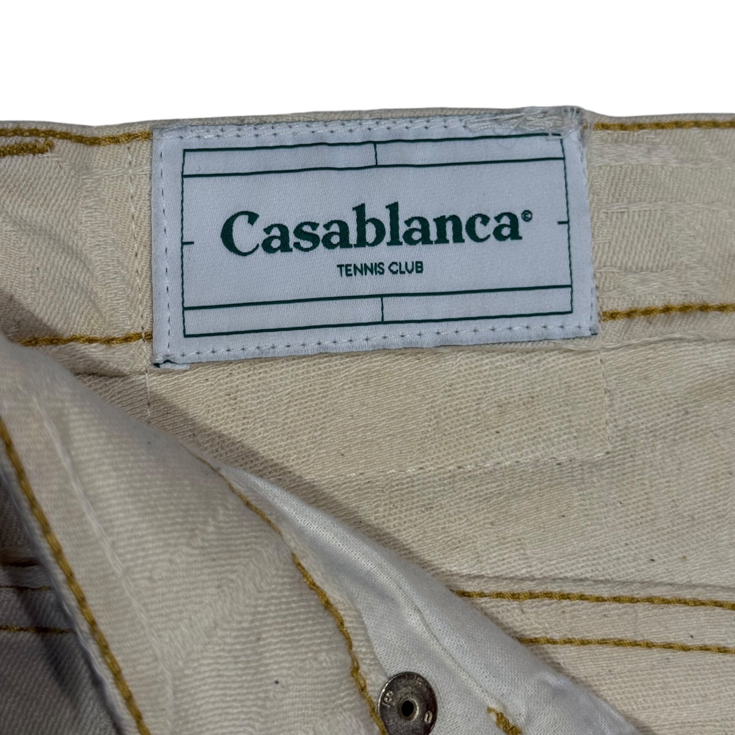 Casablanca Ecru Emboss Skirt