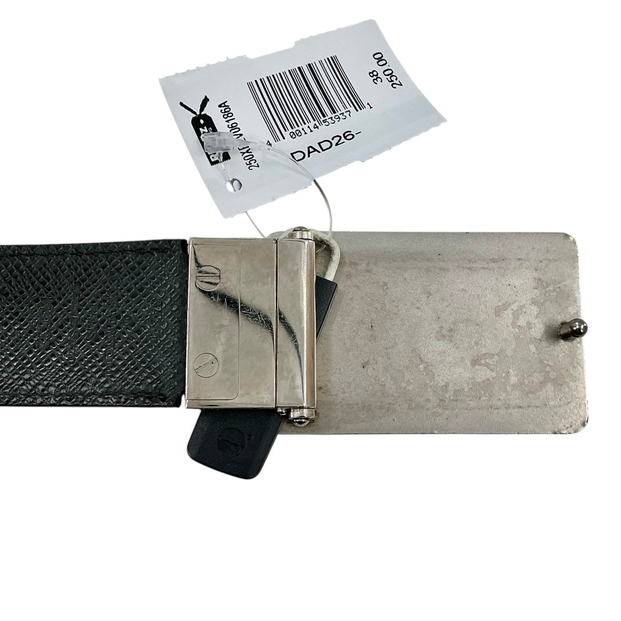 Louis Vuitton Damier Graphite 35mm Inventeur Reversible Belt Size38