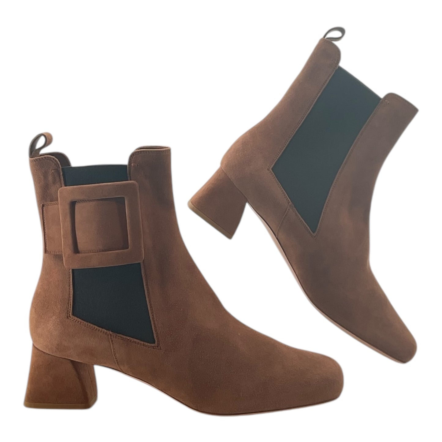 Roger Vivier Suede Chelsea Boots Women’s