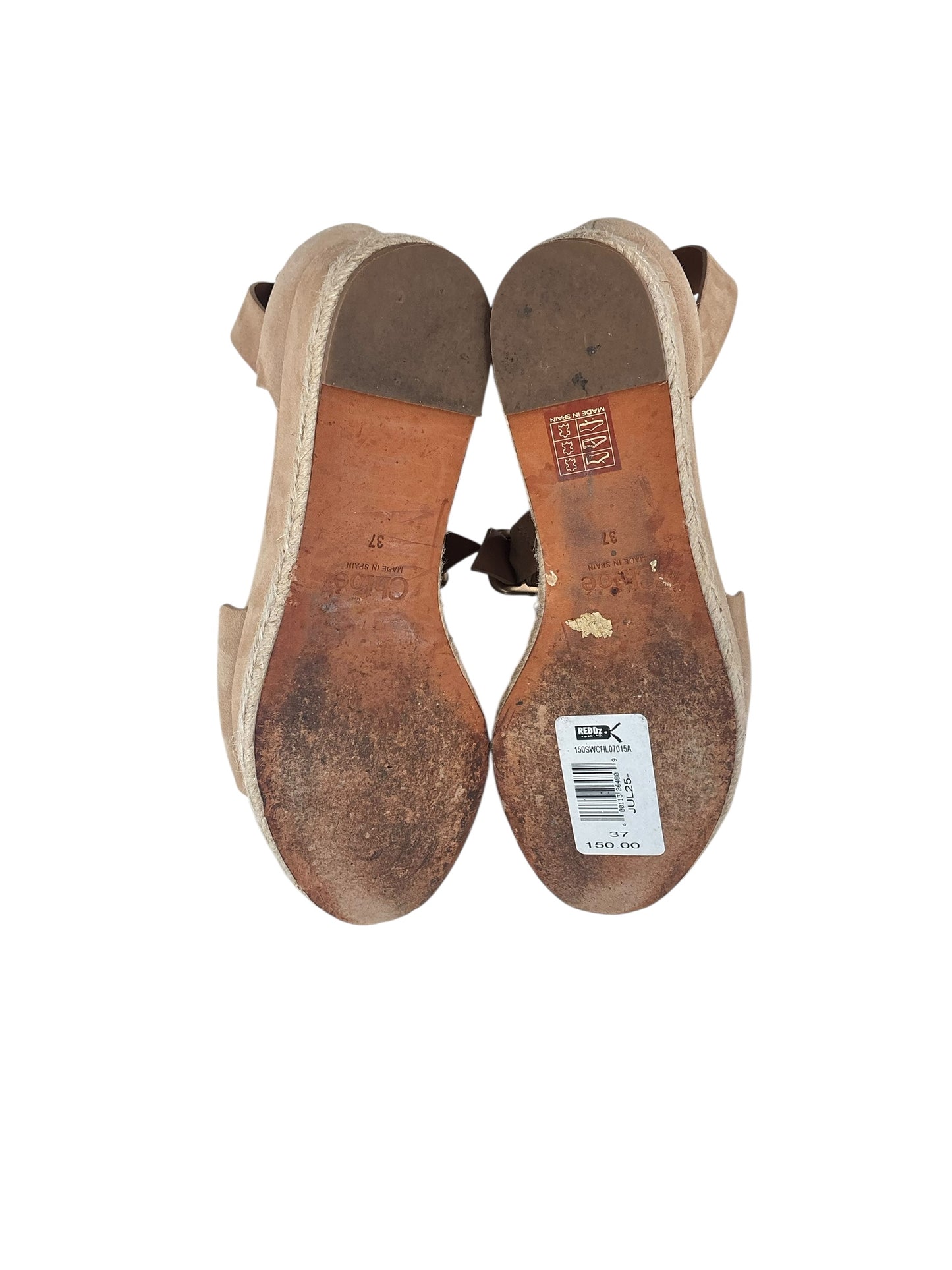 Chloé Espadrille Wedge Sandal