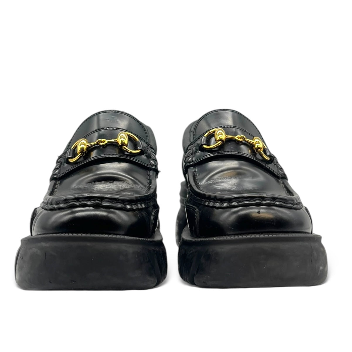 Gucci Romance Horsebit Platform Loafers