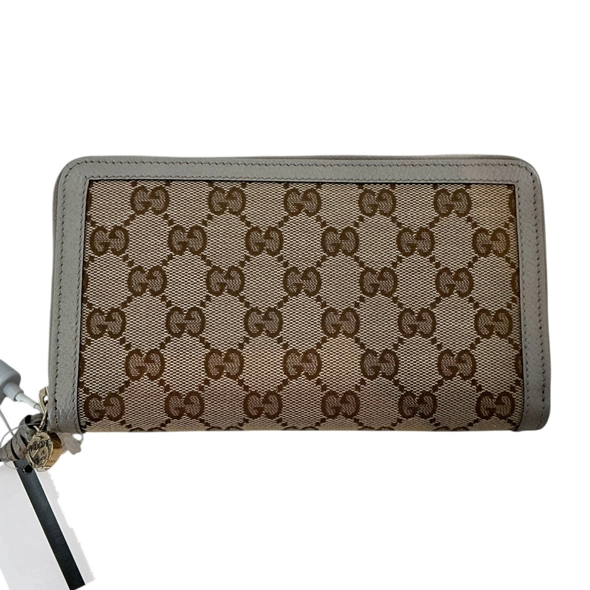Gucci GG Canvas Zip Around Organizer Long Wallet