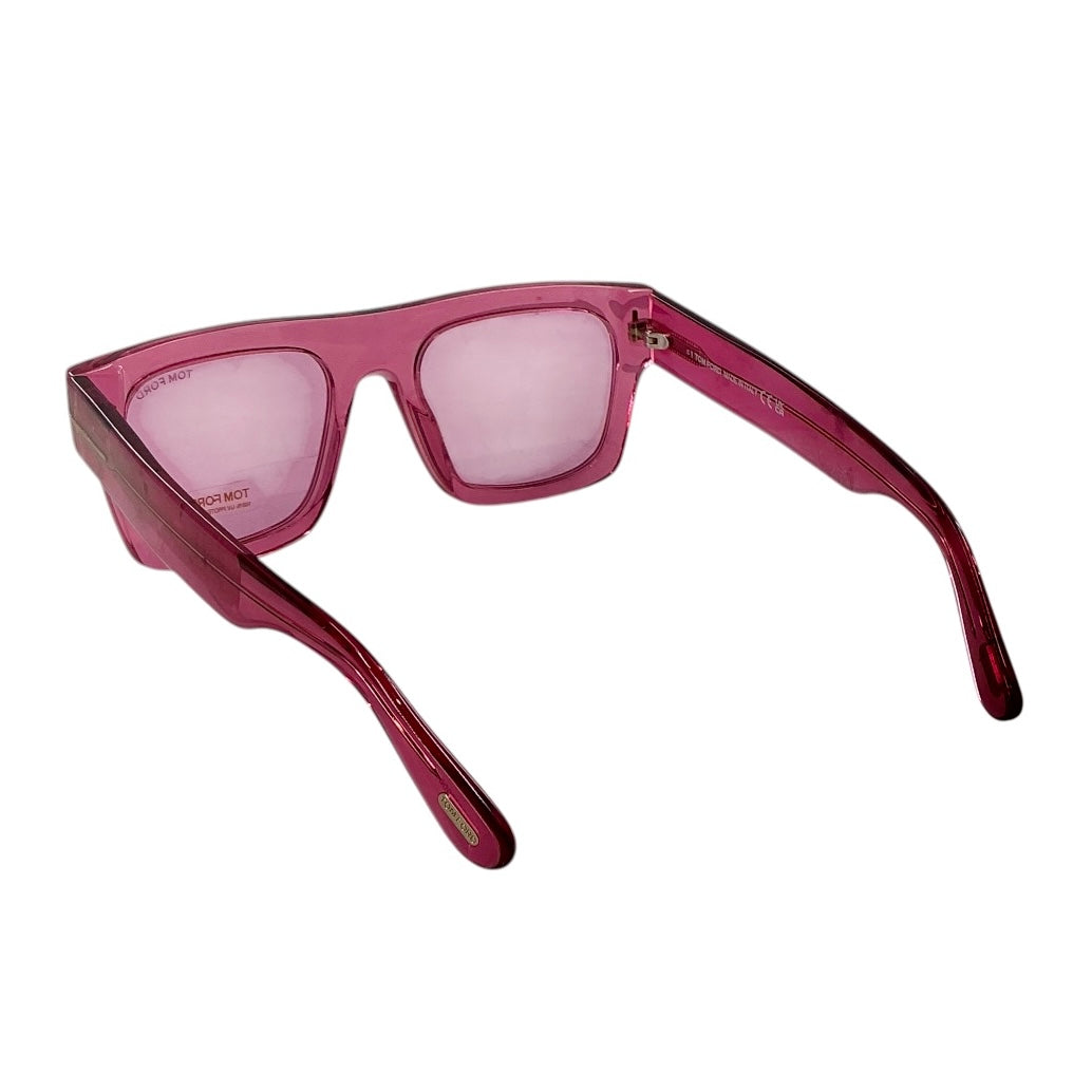 Tom Ford Fausto FT0711 Sunglasses - Transparent Pink