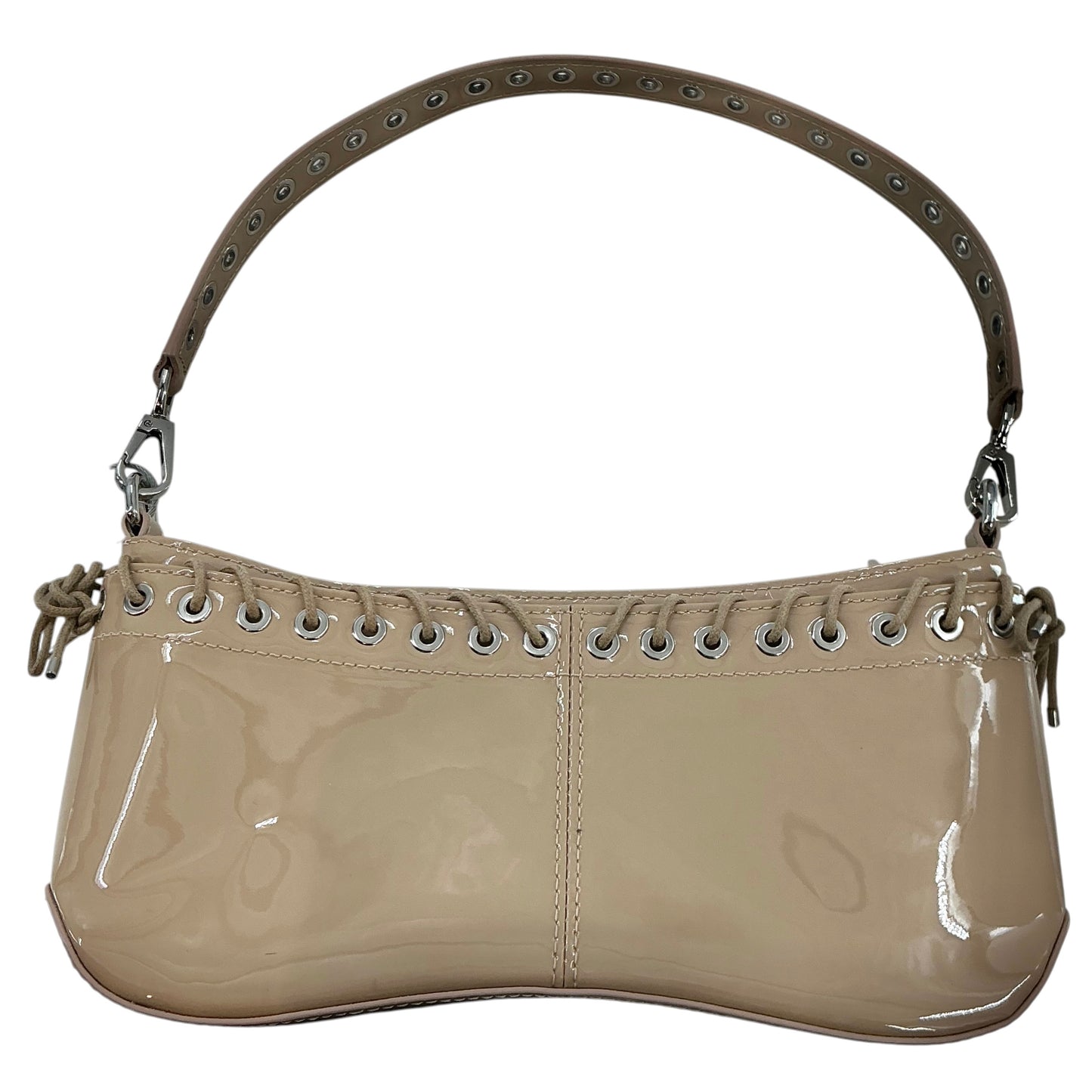 Ludovic de Saint Sernin: "The Cleavage" Patent Leather Shoulder Bag