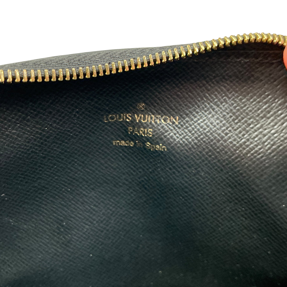 Louis Vuitton Slim Purse – Monogram Reverse Canvas & Black Leather