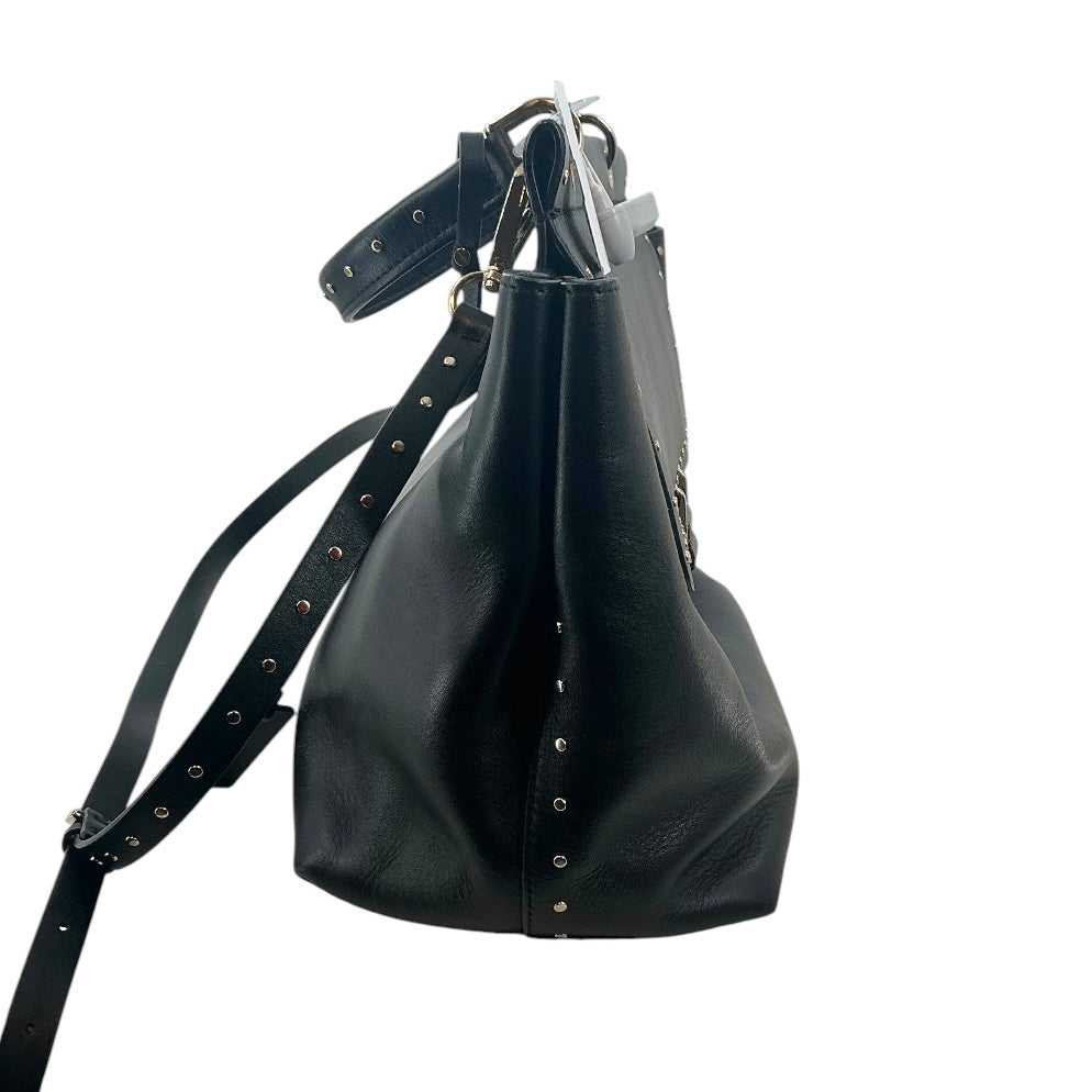 Lanvin Essential Leather Studded Shoulder Bag