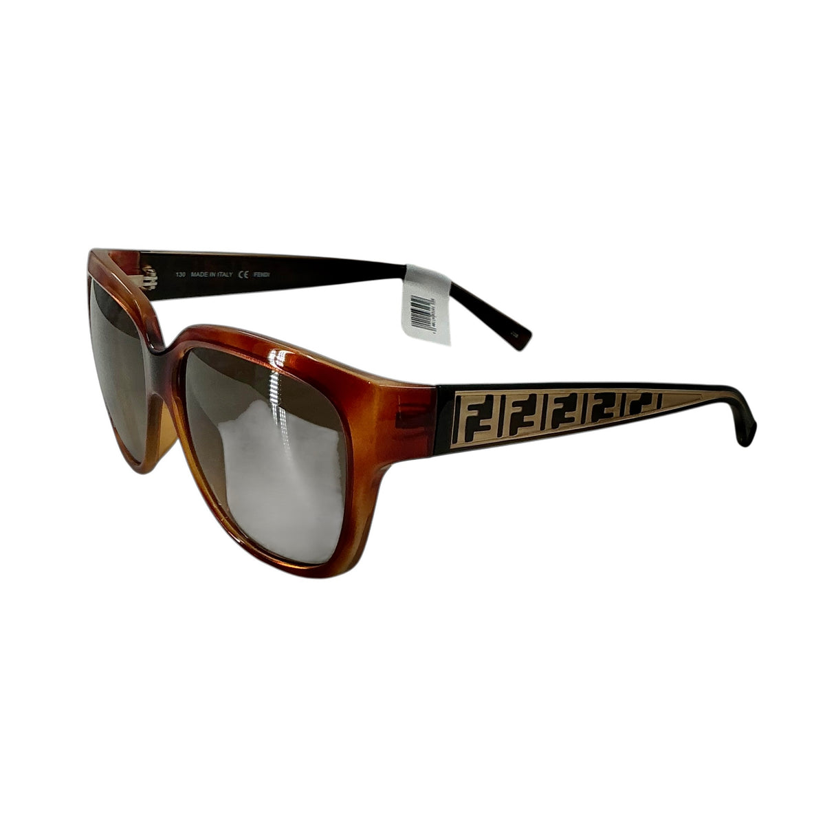 Fendi FS 5292 Tortoise & Gold Zucca Monogram Sunglasses