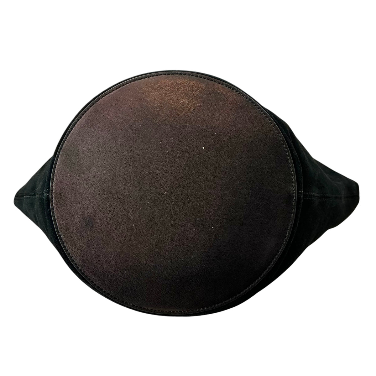 Khaite Medium Lotus Tote Bag – Black Suede