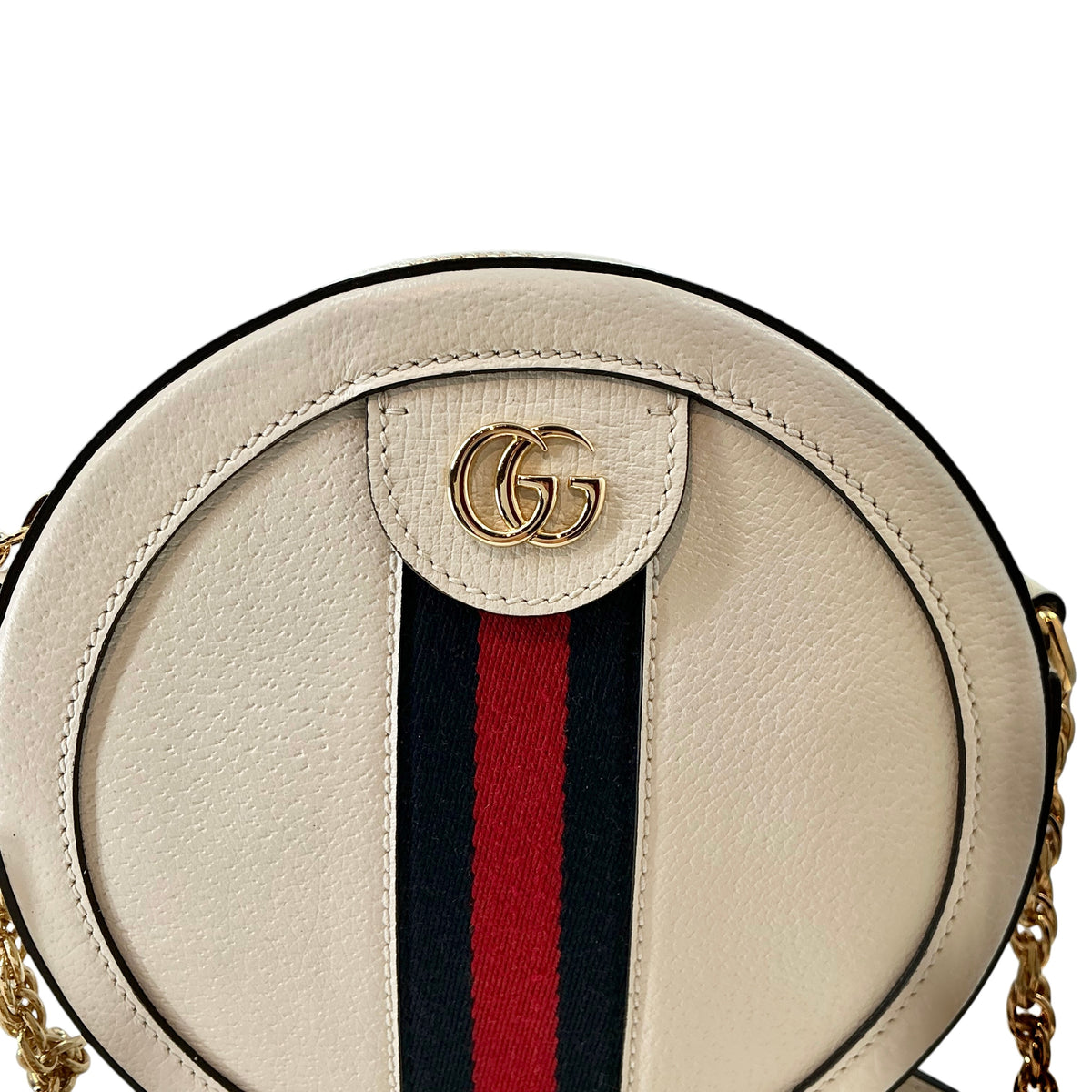 Gucci Ophidia Mini Round Shoulder Bag