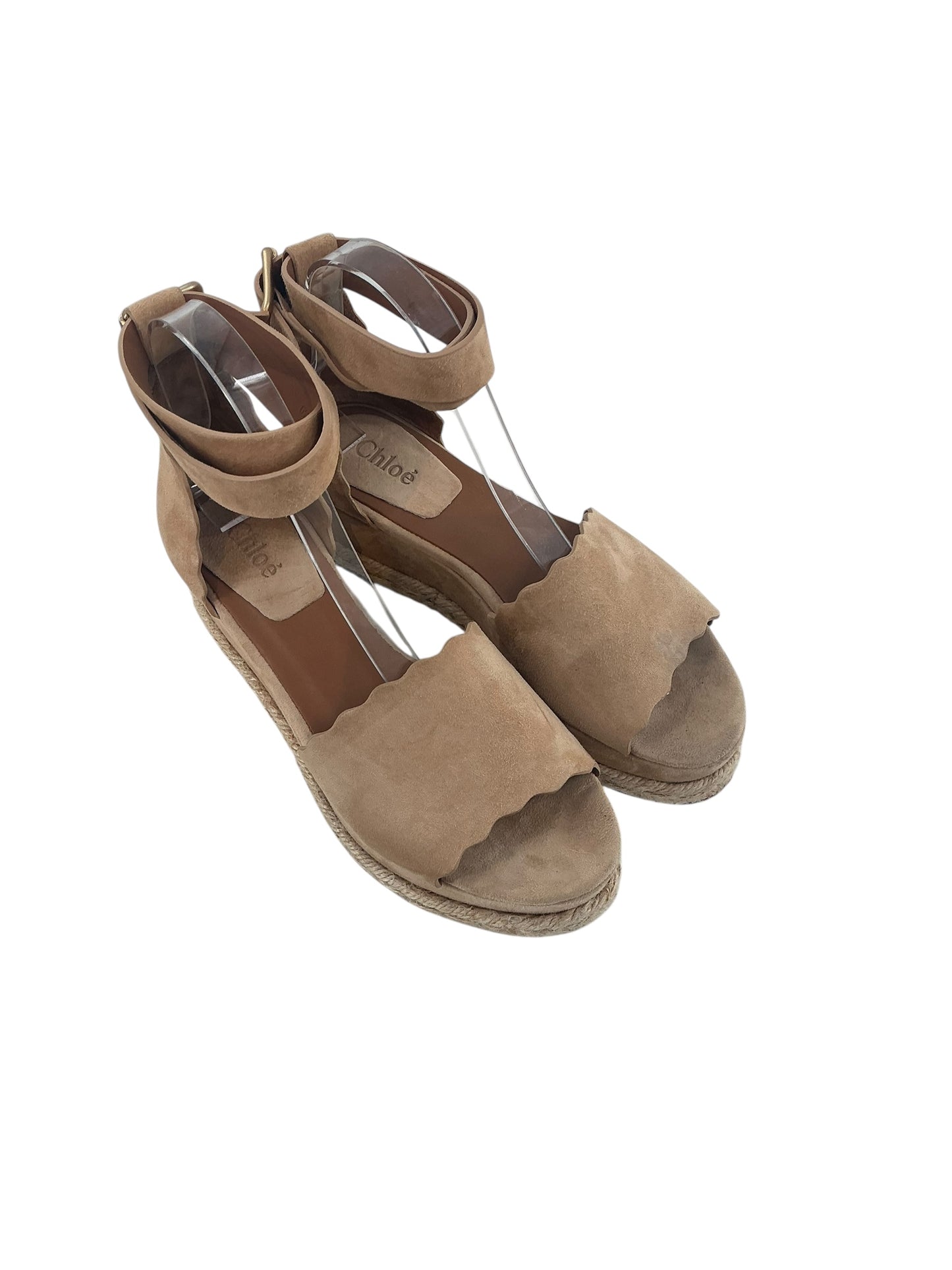 Chloé Espadrille Wedge Sandal
