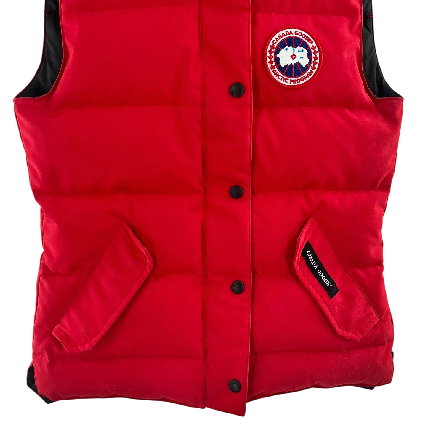 Canada Goose Women's Freestyle Puffer Down Vest Red