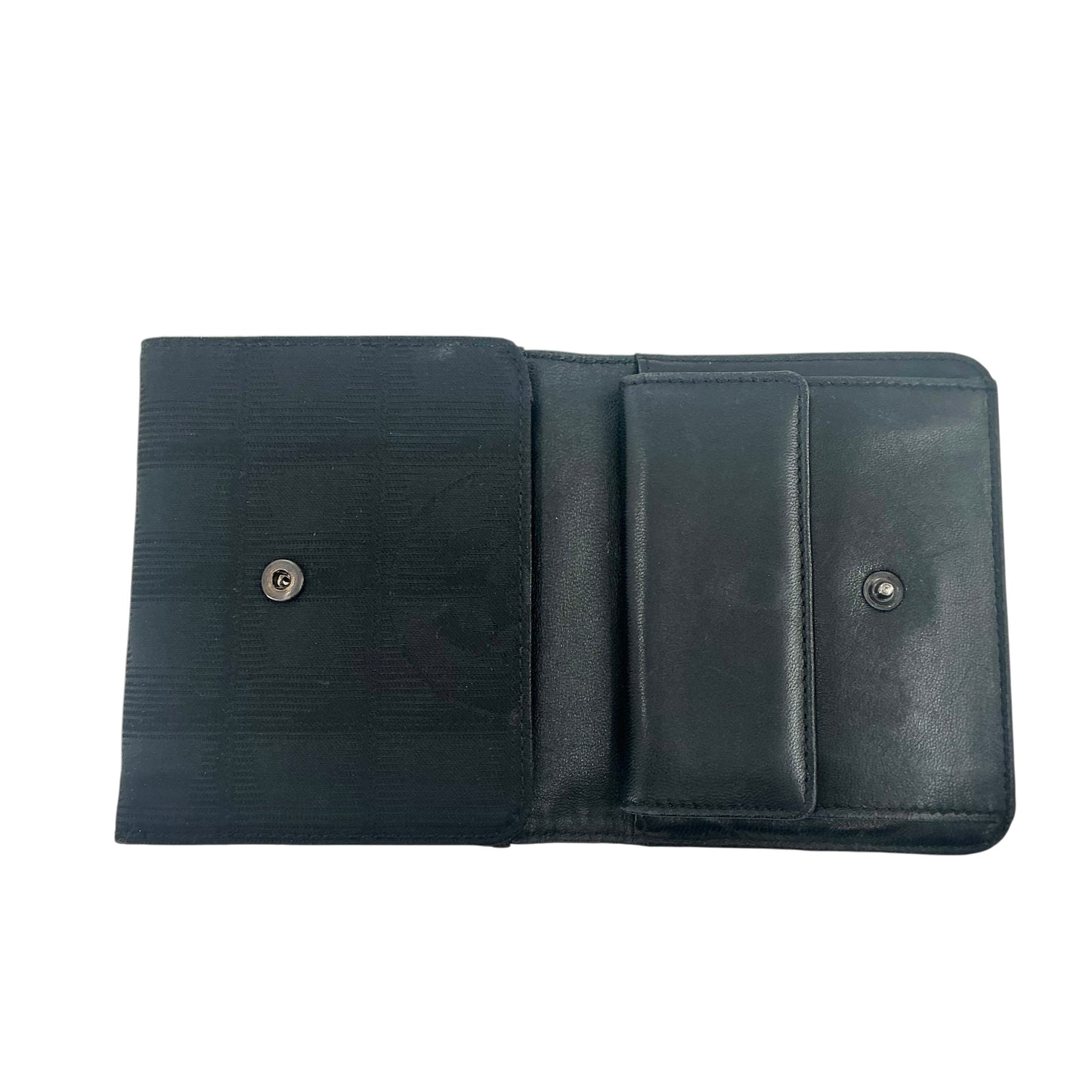 Chanel Travel Line Jacquard Bi-Fold Wallet