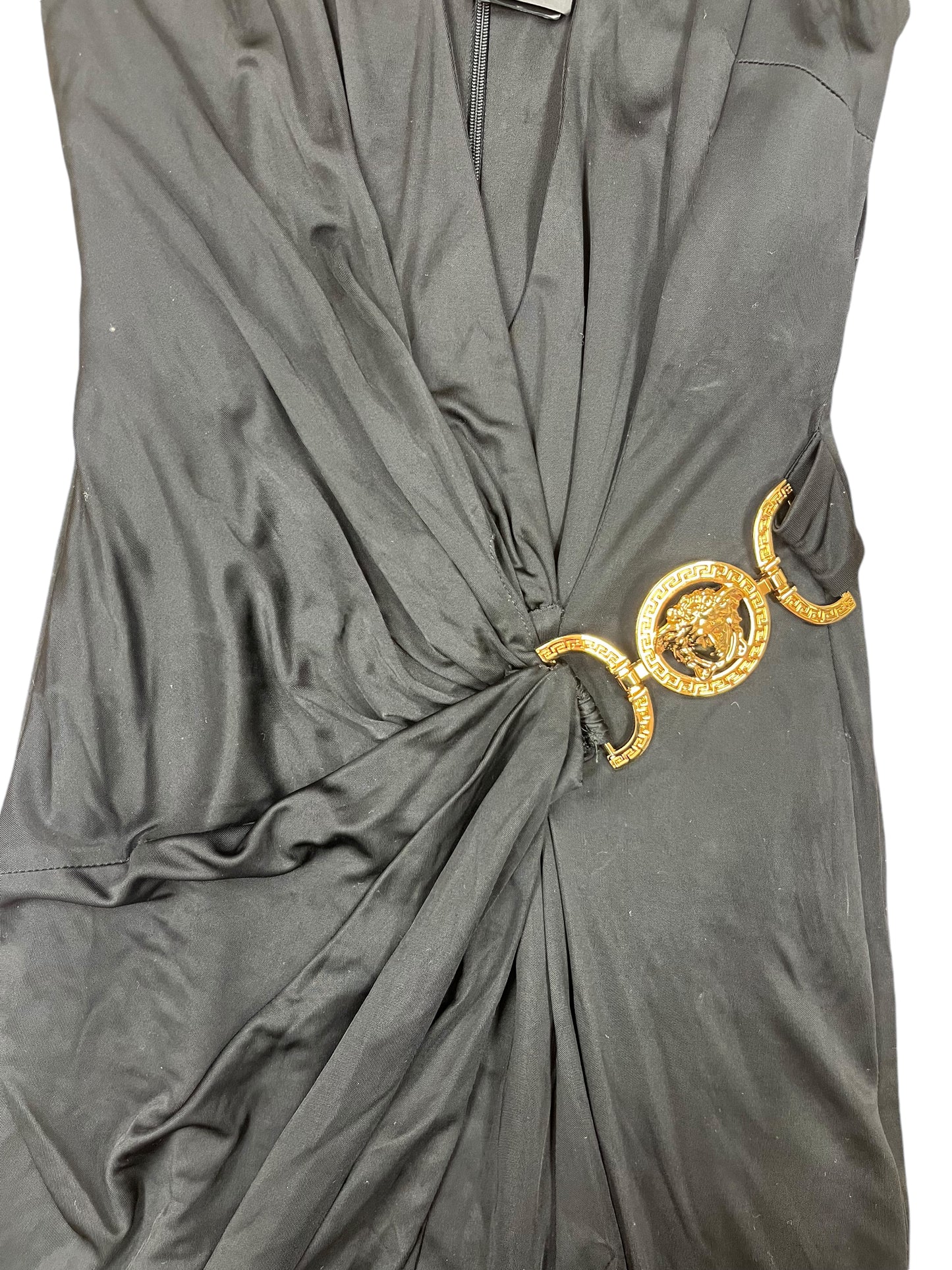 Versace Medusa Emblem Jersey Dress