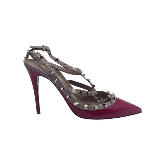 Valentino Garavani Rockstud Ankle Strap Pumps