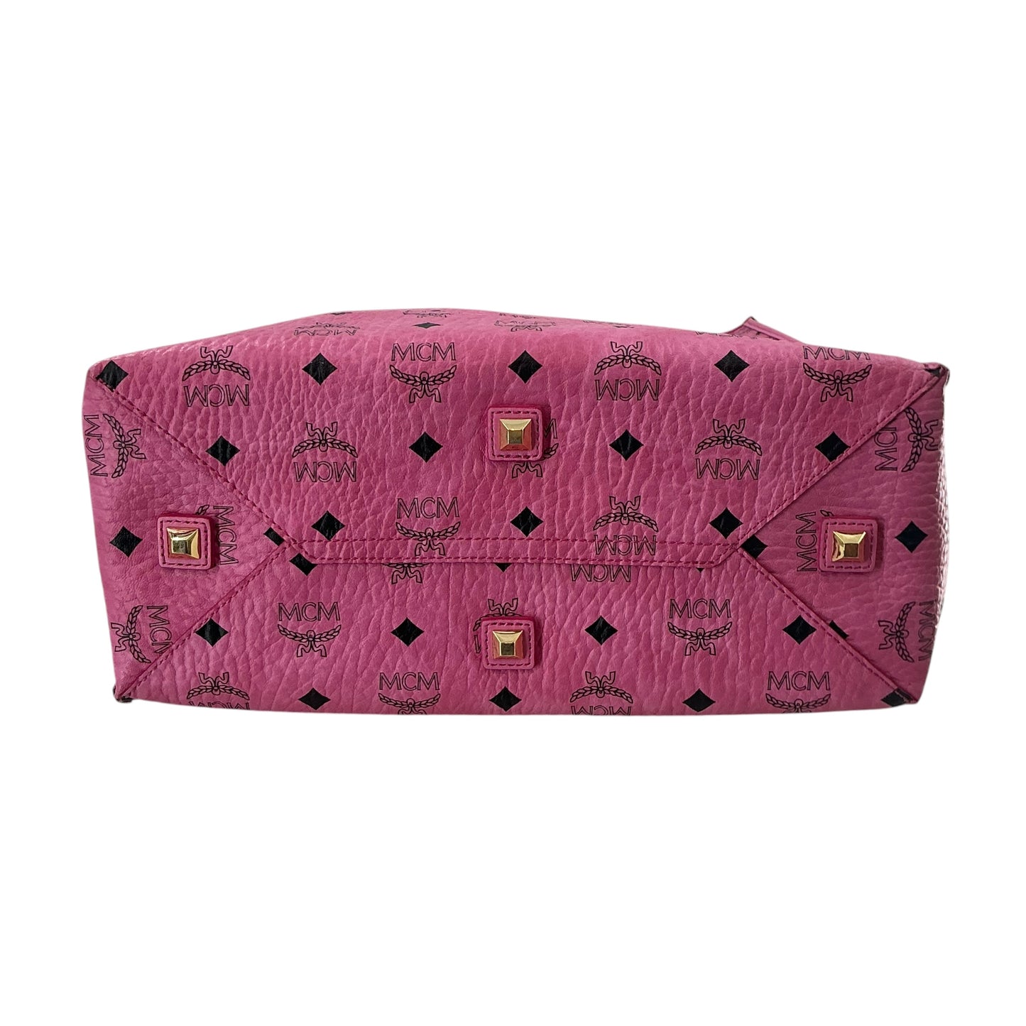 MCM Visetos Kira North South Shopper Tote