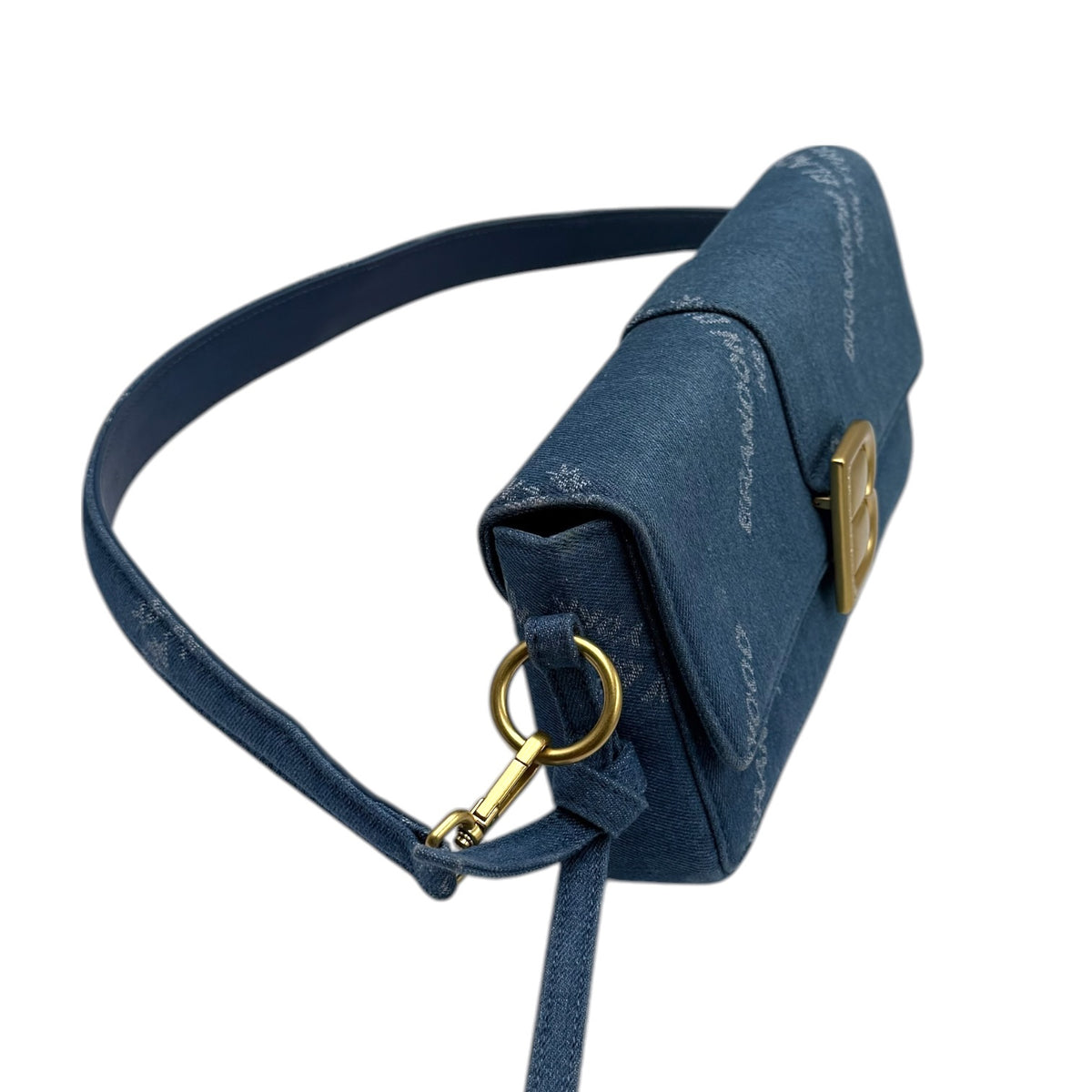 Brandon Blackwood Nia Denim Shoulder Bag