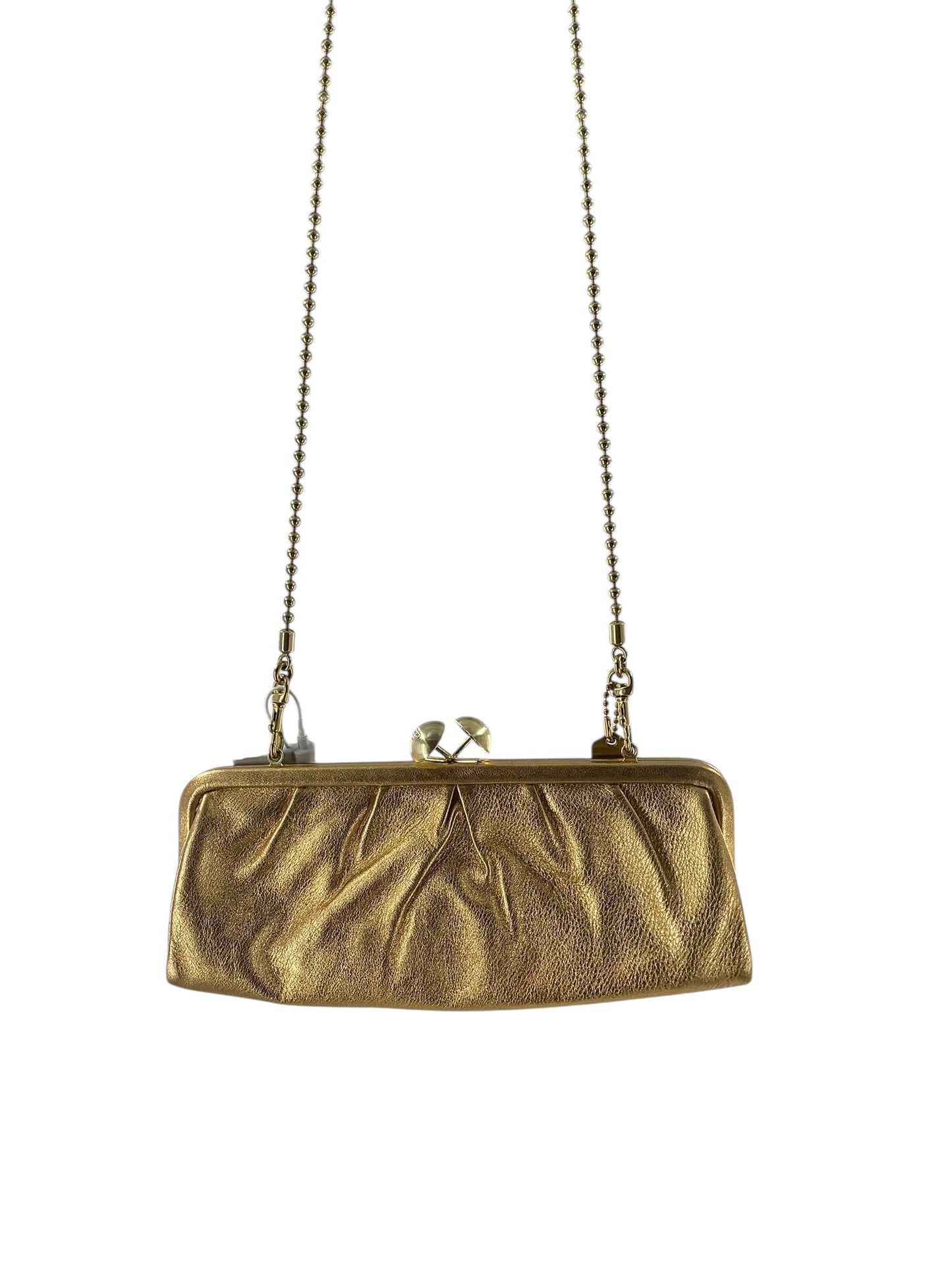Coach Metallic Clutch