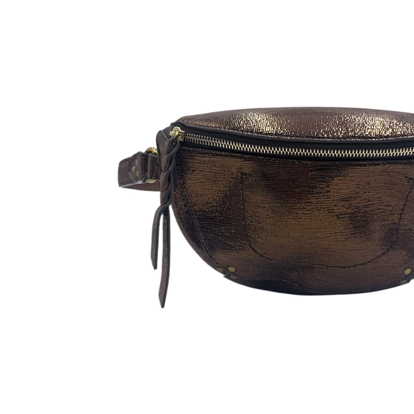 Jerome Dreyfuss Lino Lamé-Effect Metallic Belt Bag