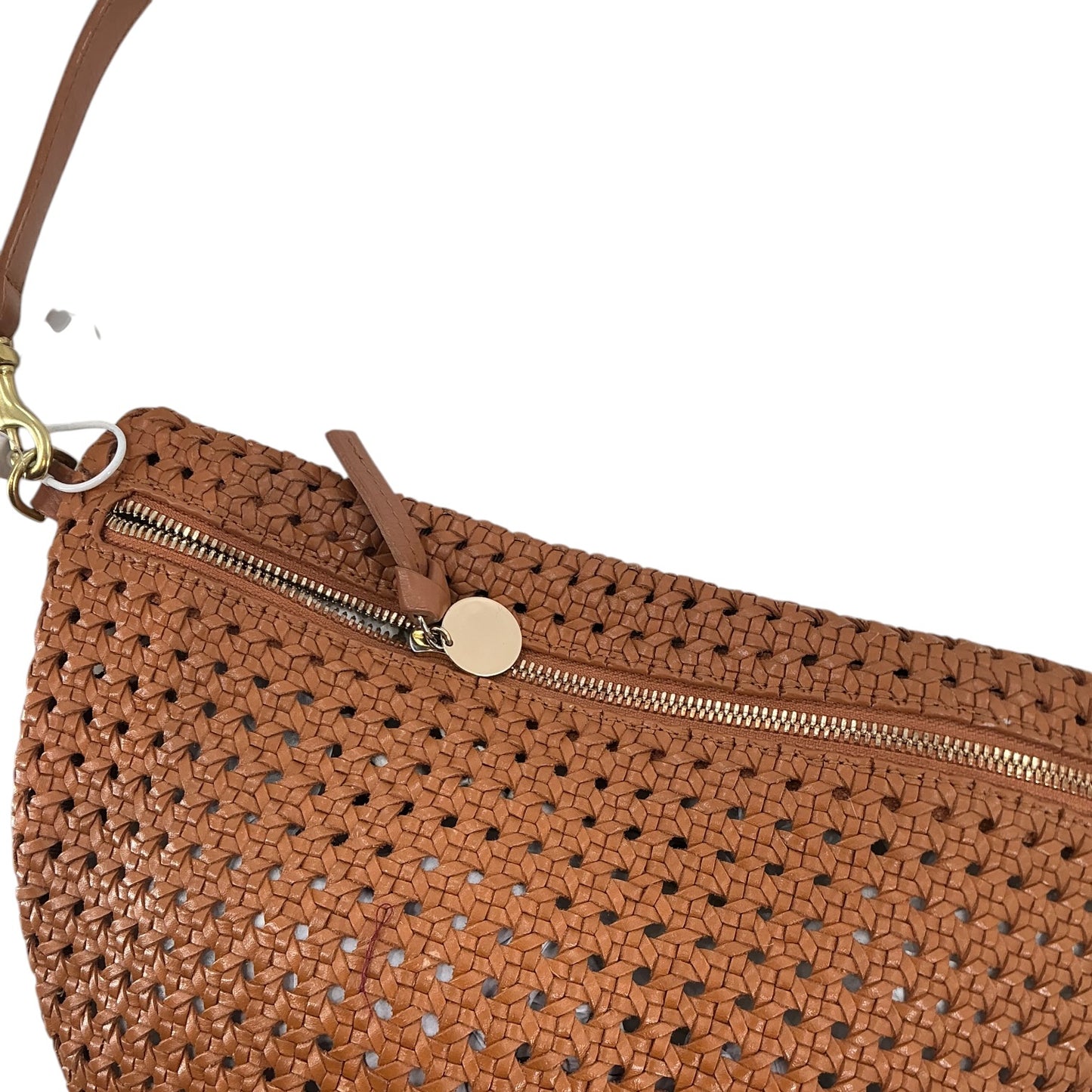 Clare V. Grande Fanny in Tan Rattan