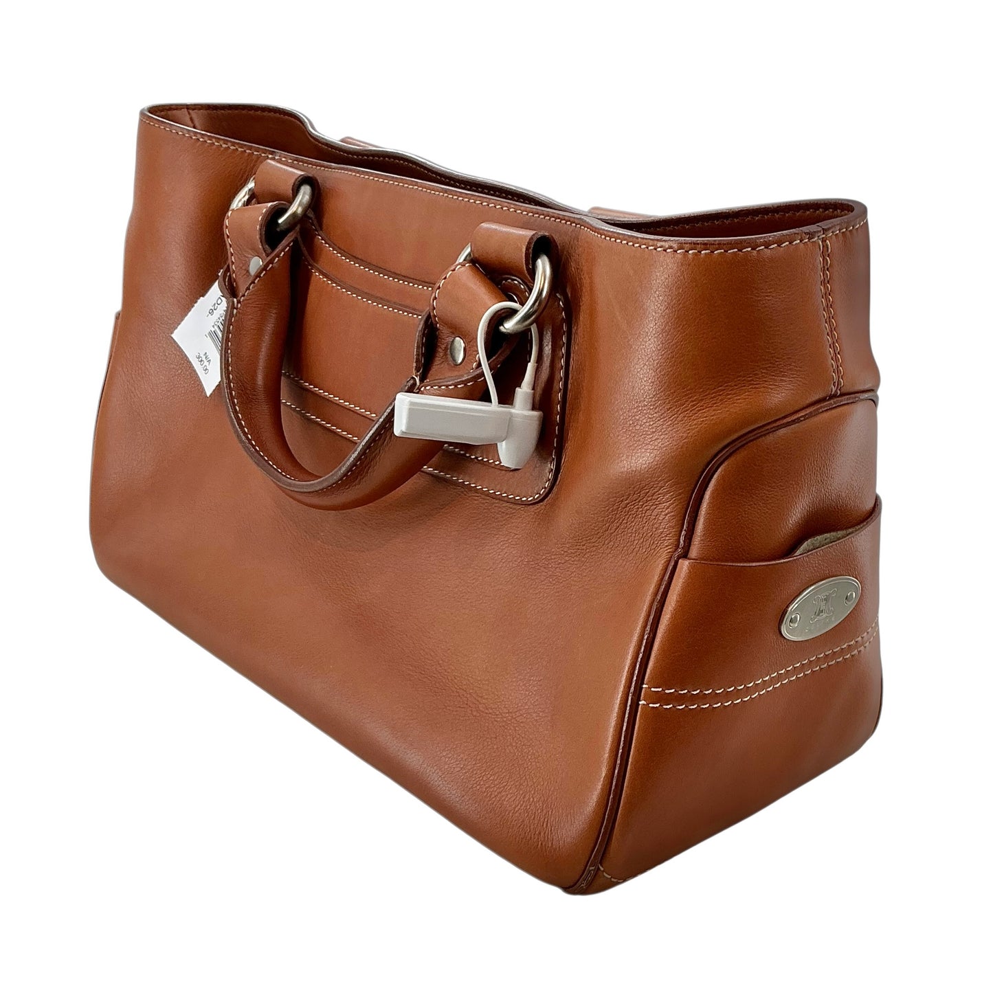 Celine Vintage Brown Leather Boogie Bag