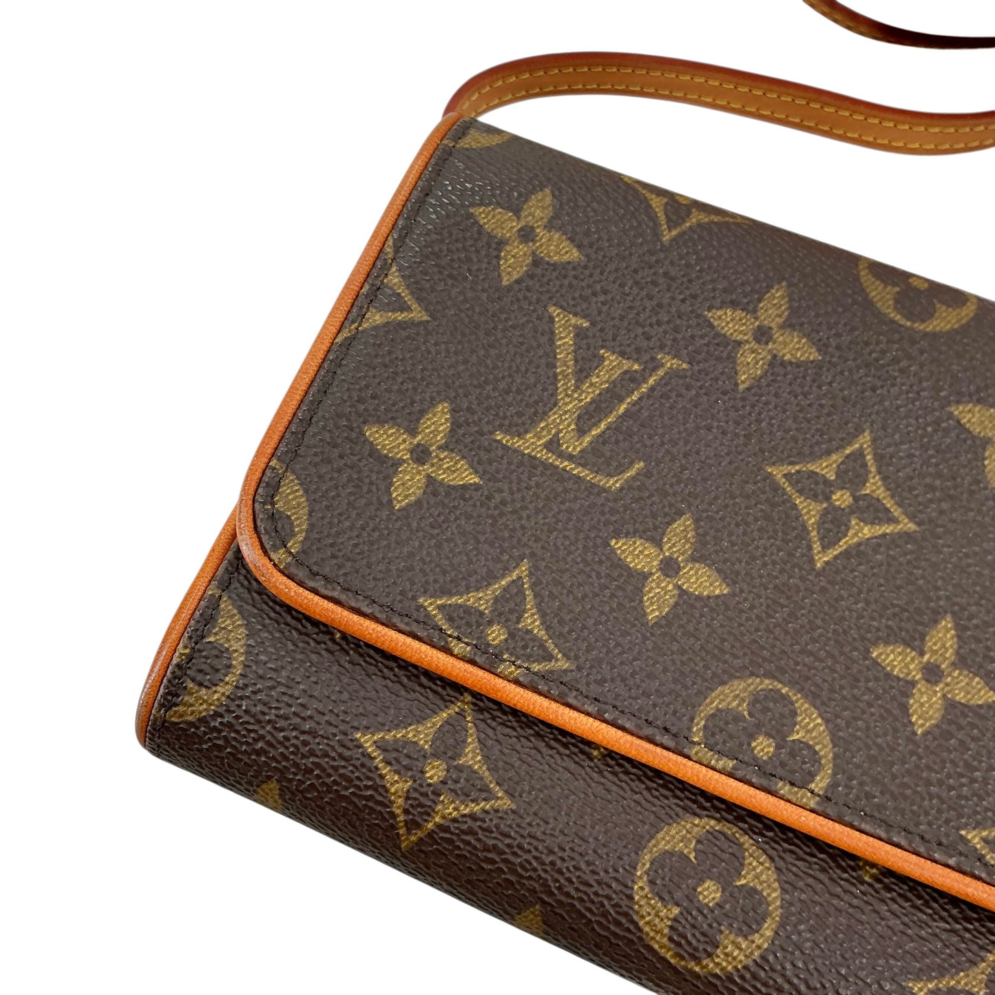 Louis Vuitton Monogram Canvas Pochette Twin GM Bag