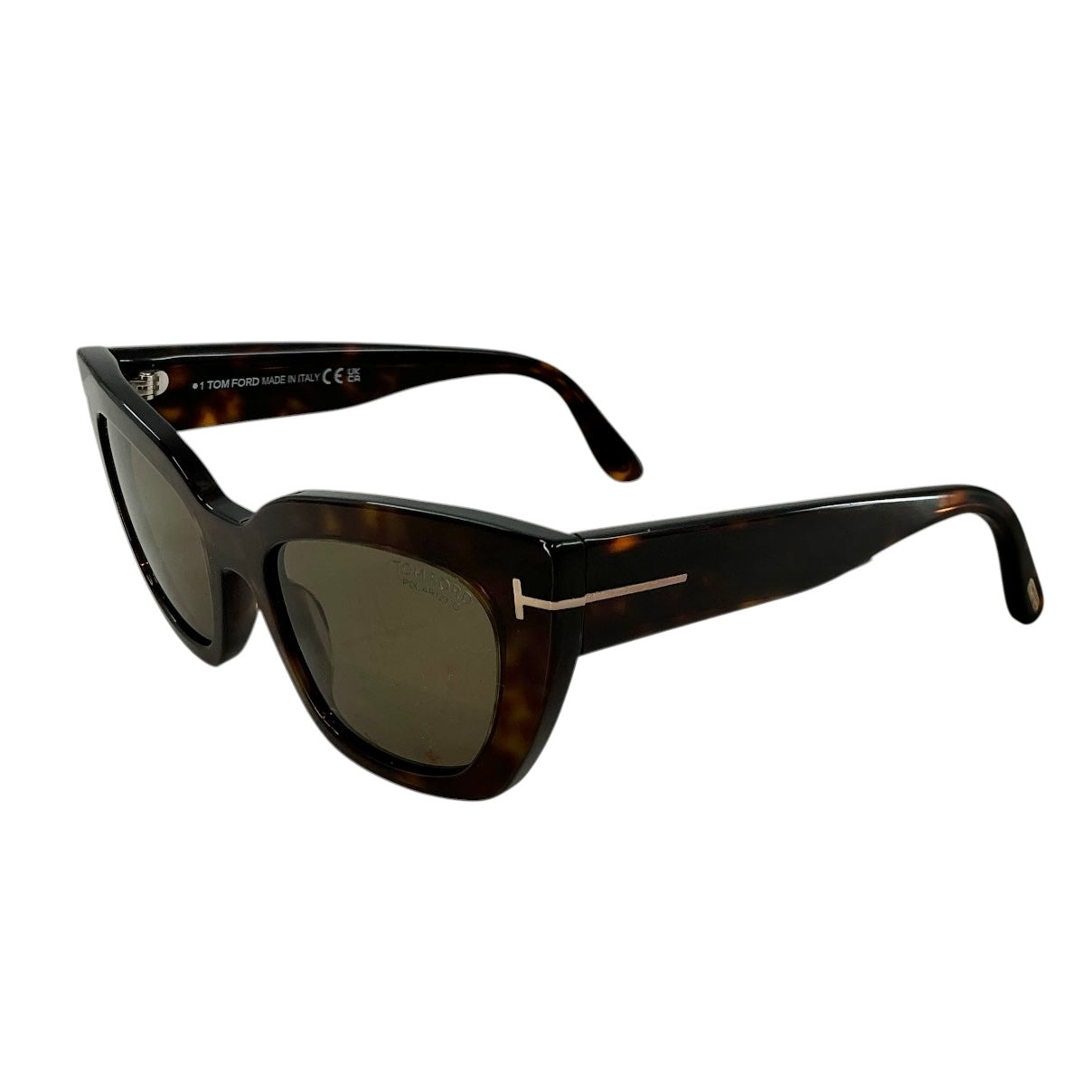 Tom Ford Athena TF1190 Cat-Eye Sunglasses – Dark Havana