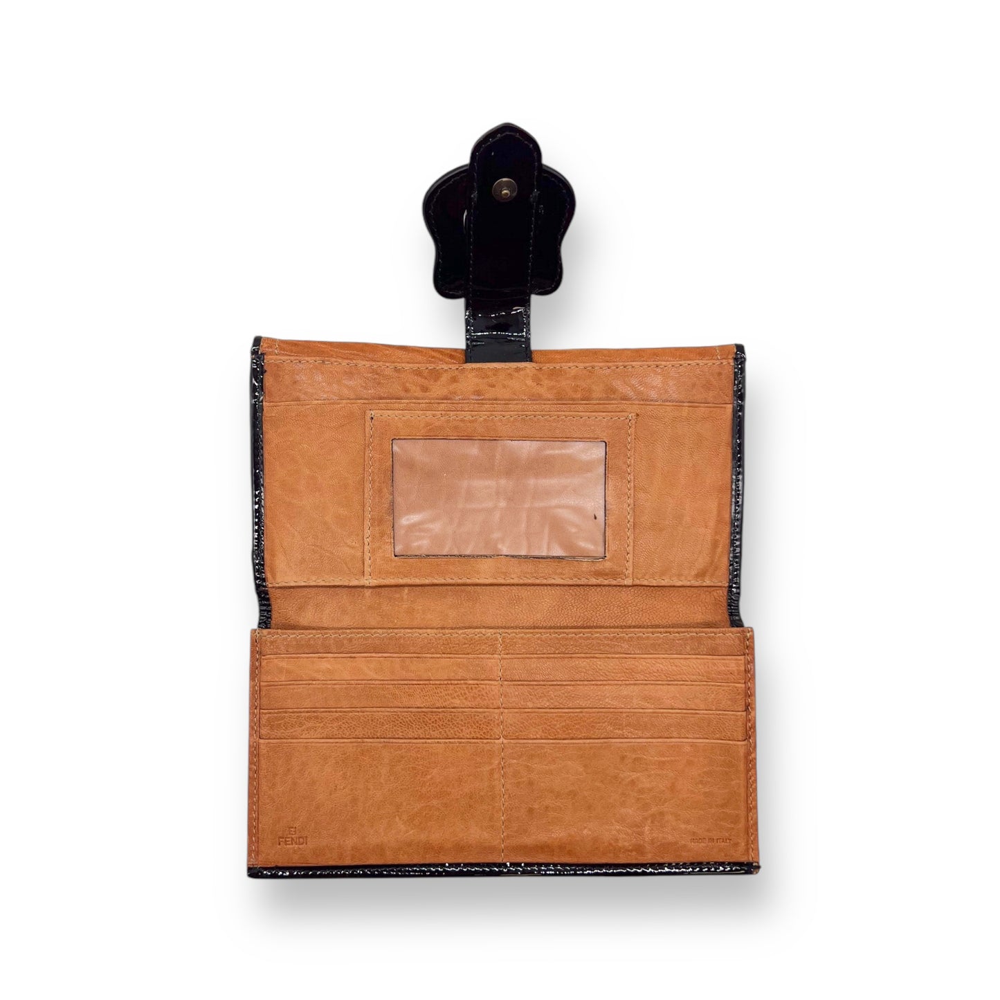 Fendi Brown Long Bifold Wallet