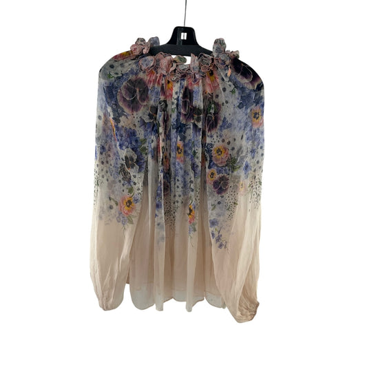 Zimmermann Tama Flower Collar Blouse