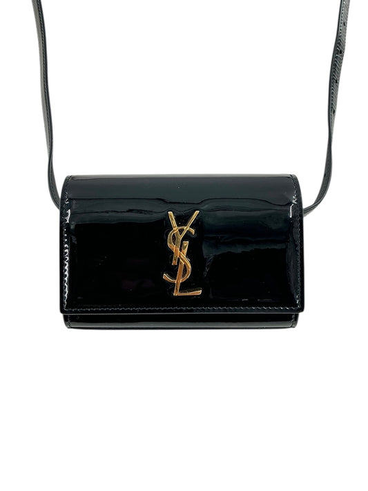 YSL Monogram Patent Kate Belt Bag