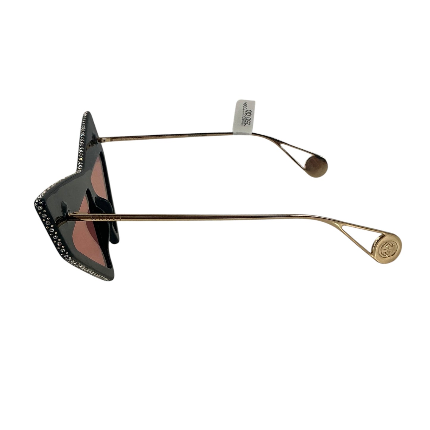 Gucci Hollywood Forever Geometric Crystal Wings Sunglasses