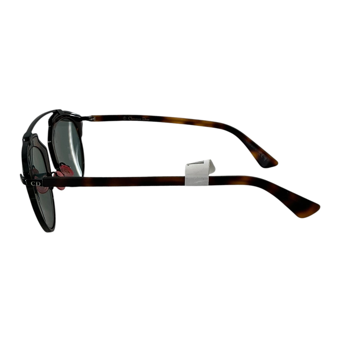 Christian Dior "So Real" Mirrored Tortoise Sunglasses